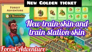 Township New Golden ticket  | New train and train station skin  | New event Farming Frenzy detail