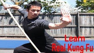 Shaolin Kung Fu Wushu Basic Bo Staff Training Session 3