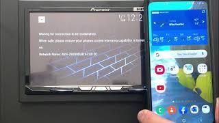 Pioneer AVIC-Z AVH-Z: How to set up WiFi screen mirror for Android