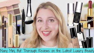 MINI REVIEWS of the Latest Luxury Beauty from Tom Ford, Burberry, Armani, Laura Mercier, Clarins...