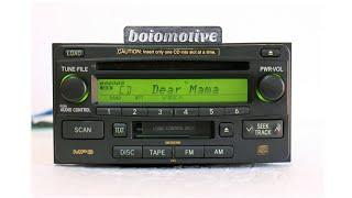 Tape OEM Kijang Innova 2.7 V Gen 1 Panasonic / Matsushita CD Changer Cassette