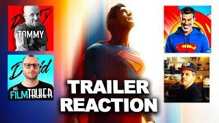 SUPERMAN TRAILER REACTION - feat. Dirty tommy, Miko, Merej.