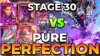 OPTIMISED TEAM FOR STAGE 30 EVENT DUNGEON.. TEST SERVER! Raid: Shadow Legends