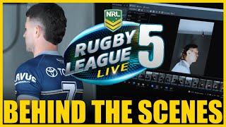 BEHIND THE SCENES OF RUGBY LEAGUE LIVE 5 | NAME CONFIRMED?