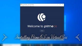 Installing Prime OS on VirtualBox #primeos #android #Linux #vm #OperatingSystems