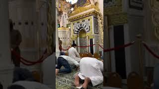 الروضة الشريفه بالمسجد النبوي 1