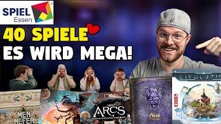 40 krasse Neuheiten VOR der SPIEL vorgestellt  (BrettSPIEL'24 Special Clips)