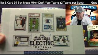 Is this the BEST EVER?  35 Box Auto Football Memorabilia Case Break Special #42