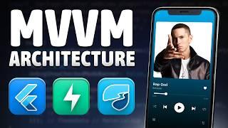 Flutter MVVM Architecture Full Course for Beginners - Spotify Clone | Python, FastAPI, Riverpod