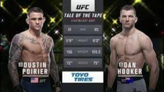 Dan Hooker vs Dastin Poirier.Дэн Хукер против Дастина Порье.