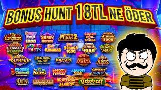 SLOT OYUNLARI ⭐️ BONUS HUNT ⭐️ 18TL NE ÖDER HAYRİ HARİKALAR DİYARINDA! #slotoyunları #slot