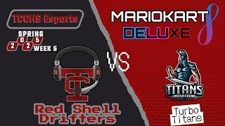Red Shell Drifters VS Martha Layne Collins HS | Mario Kart 8 Esports | Spring 25' Regular Season Wk5