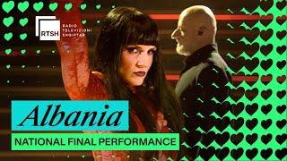 Shkodra Elektronike - Zjerm | Albania  | National Final Performance #Eurovision2025