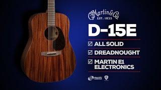 รีวิว | Martin D-15E "โอกาสทองมาแล้ว... ซีรีส์𝟏𝟓ราคาคุ้มค่าสุดๆ - ภาคไฟฟ้า 𝐄𝟏 รุ่นใหม่"[𝐎𝐟𝐟𝐢𝐜𝐢𝐚𝐥-𝐓𝐇]