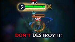 HERE'S HOW YOU DEAL WITH WARDS | ZED WILD RIFT