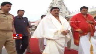 Nimmakayala Chinarajappa Visits Tirumala Temple | HMTV