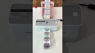 Print cute labels for my orders with Phomemo 241BT label printer #phomemo #labelmaker