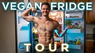 Fit Vegan Fridge Tour - (What Foods I Buy To Stay Lean & Fit)