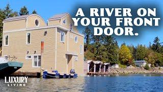 Getting on a boat on your front door is an amazing feeling | My Floating Home