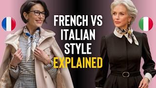 French Vs Italian Style Explained Women Over 50+