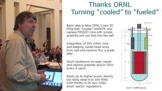 David LeBlanc - Molten Salt Reactor Designs, Options & Outlook @ TEAC4