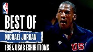 Best Of Michael Jordan 1984 USAB Exhibitions | The Jordan Vault