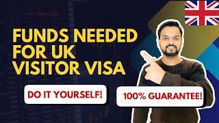 How Much Fund Needed for UK Tourist Visa | UK Visitor Visa | Step by Step - Complete Guide