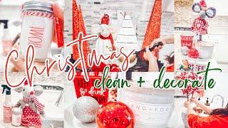 CHRISTMAS CLEAN AND DECORATE WITH ME MARATHON!