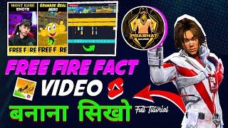 How to Edit Free Fire Fact Video Like @PrabhatGamer004 || Fact Video Editing