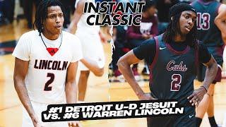 CAN THE STATE CHAMPIONS #6 WARREN LINCOLN PULL OFF THE UPSET AGAINST #1 DETROIT U OF D JESUIT?!?🫣