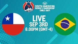 Chile v Brazil | Full Basketball Game | FIBA South American Women's Championship 2024