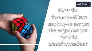 How did HammondCare get buy-in across the organisation for their procure to pay transformation?