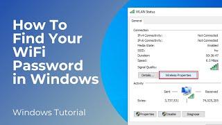 How to Find Your WiFi Password Windows 10 | Free and Easy (Tutorial)