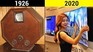 EVOLUZIONE DELLA TELEVISIONE in 4 Minuti 1926 - 2020