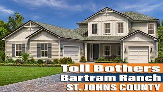 HILLCREST 3,493+ Sq Ft by TOLLBROTHERS in Bartram Ranch, St. Johns County