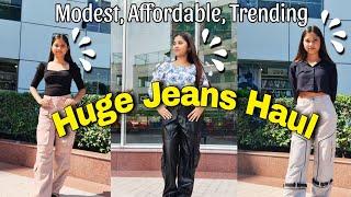 @freakinsindia Huge Jeans Haul || Try on haul ️ Freakins Haul video