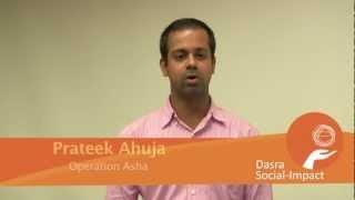 Prateek Ahuja - Operation Asha (Dasra Social-Impact Cohort 7)