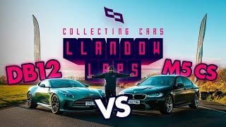 Aston Martin DB12 vs BMW M5 CS | Chris Harris Presents - Llandow Laps