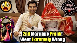 2nd Marriage Prank Went Extremely Wrong | Areej Nay Larai Shoro Kar Di | MR NOMAN VLOGS