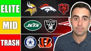 Ranking Every NFL Teams 2025 Free Agency