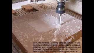 Frezare CNC spatiala 3D a unui prototip de tip carcasa din rasina Necuron 651