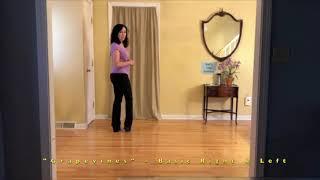 Grapevines, Basic Right & Left – How To Do Grapevines – Line Dance