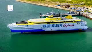 Austal Delivers 118 Metre Bajamar Express to Fred  Olsen Express