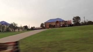 Damage from an EF-4 tornado in Cleburne, TX