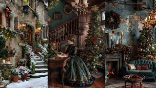 STEP INTO THE PAST: Victorian Christmas Decoration Ideas For Vintage Elegance ~ Renew You HOME DECOR