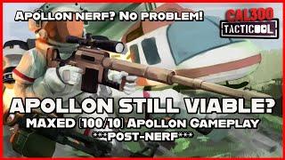 TACTICOOL: APOLLON IS STILL VIABLE?  MAXED (100/10) APOLLON GAMEPLAY + TURRET GIVEAWAY