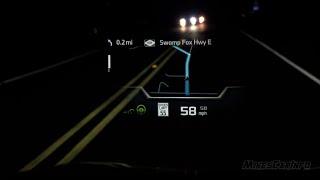 HUD Overview: 2024 BMW i5 M60 Head Up Display