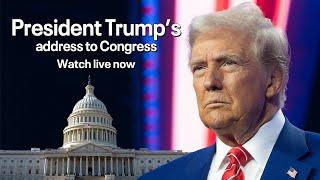 LIVE: Donald Trump's speech to congress