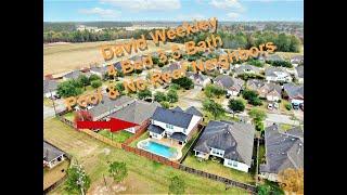 4 Bed 3 1/2 bath David Weekley Home For sale with Pool & NO Rear neighbors Diamond Homes Realty