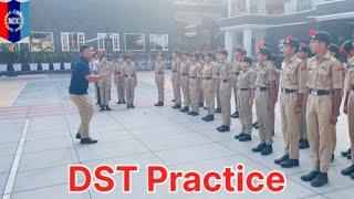 DST DEMO || Ncc cadets drill || Basic drill  🫡 #ncc #video #army #trending #viralvideo #dst